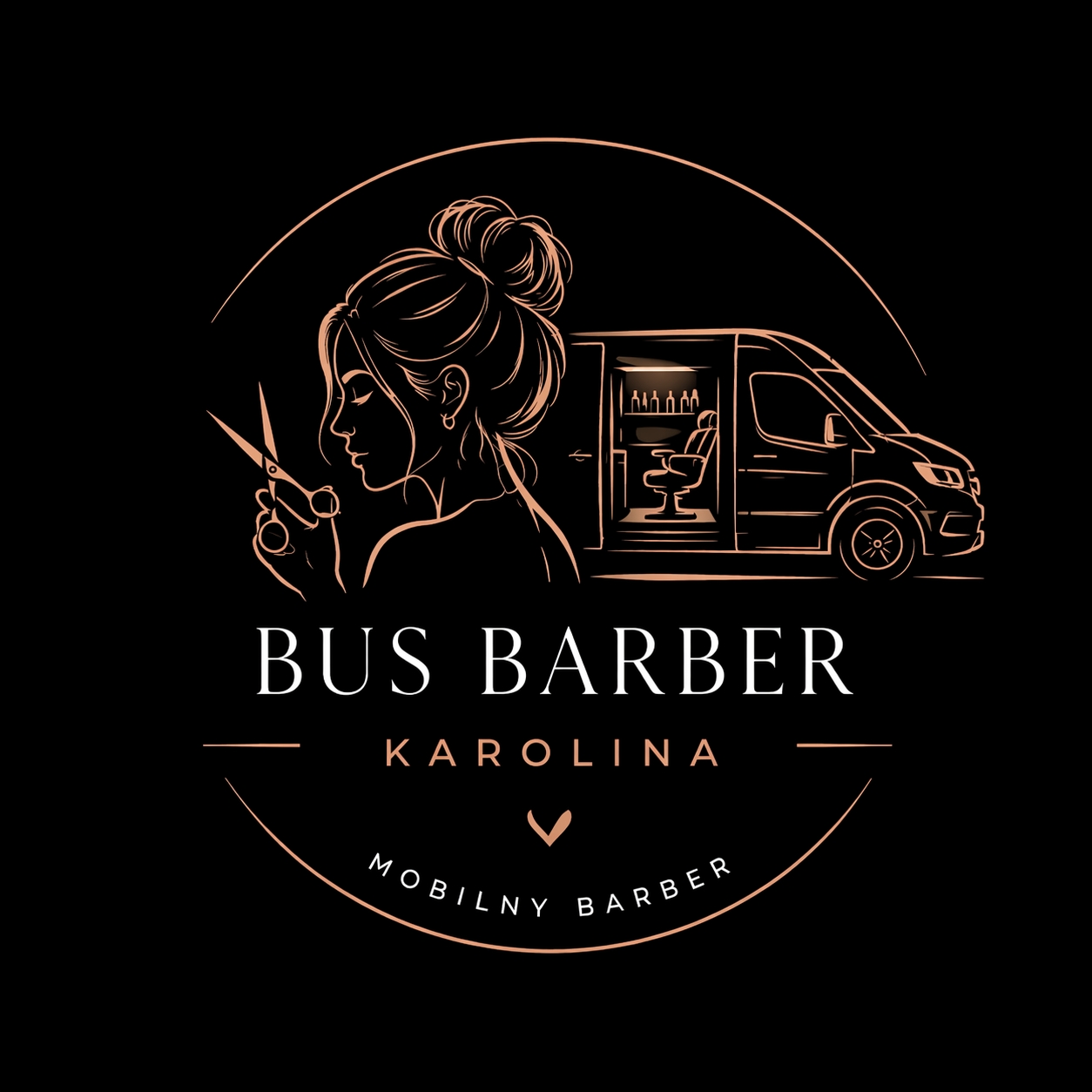 Bus Barber Karolina — logo